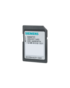 SIMATIC S7 CARTE MEMOIRE POUR S7-1X00 CPU/SINAMICS FLASH 3,3 V 12 MO