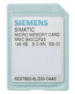 SIMATIC S7 MICRO CARTE MEOIRE POUR S7-300/C7/ET 200, 3, 3V NFLASH, 512 ko