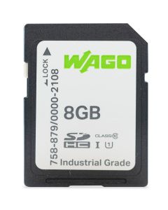Carte mémoire SD 8Go (automatisme ; spécifique à la programmation industrielle)