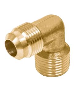 COUDE 90° LAITON FLARE MALE x NPT MALE Ø 1/4'' x 1/8''