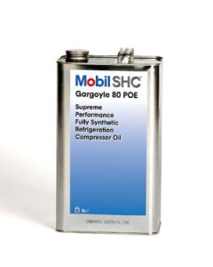 Huile bidon de 5 litres - Mobil SHC Gargoyle 80 POE (compresseur) - synthétique type POE 85 CST pour CO2 et HFO