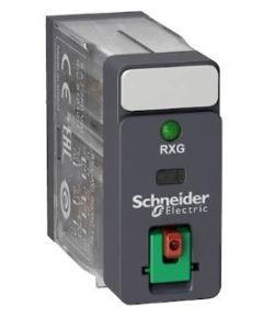 RELAIS MINIATURE EMBROCHABLE RXG - 20 OF 5A - 24VAC AVEC LED