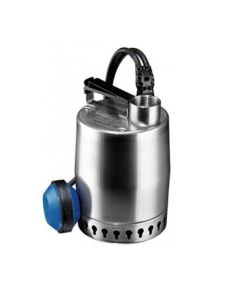 POMPE SUBMERSIBLE PORTATIVE SANS FLOTTEUR DE NIVEAU KP150 - 1X240V - 50 HZ - IP 68 CORPS DE POMPE ET ROUE EN INOX CABLE ELECTRIQUE 10 ML || GRUNDFOS 011H1300