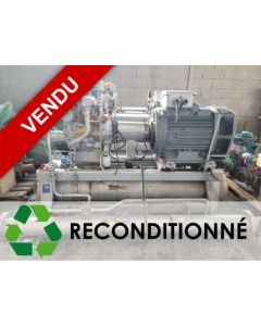 GROUPE MOTO-COMPRESSEUR À VIS || SABROE SAB 128 HF MK4 (FONCTIONNEL, NÉCESSITE RECONDITIONNEMENT)