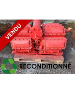 COMPRESSEUR OUVERT À PISTON || YORK 16 XFS 881 (FONCTIONNEL, NÉCESSITE RECONDITIONNEMENT)