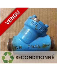 CLAPET ANTI RETOUR DN25 || RFF (FONCTIONNEL, NÉCESSITE RECONDITIONNEMENT)