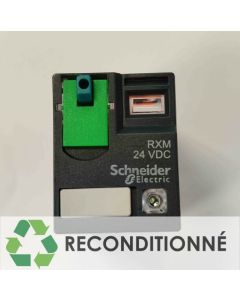 RELAIS MINIATURE 4 CONTACTS BOBINE 24V CC AVEC LED || SCHNEIDER ELECTRIC FRANCE RXM4AB2BD (JAMAIS UTILISÉ, DANS SON EMBALLAGE D'ORIGINE)