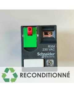 RELAIS DE PUISSANCE MINIATURE - ZELIO RXM - 4 CO - 230 V CA - LED || SCHNEIDER ELECTRIC FRANCE RXM4AB2P7 (JAMAIS UTILISÉ, DANS SON EMBALLAGE D'ORIGINE)