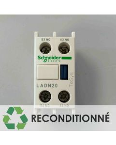 BLOC DE CONTACTS AUXILIAIRES TESYS 2 F PLUS 0 O BORNES A VISETRIERS || SCHNEIDER ELECTRIC FRANCE LADN20 (JAMAIS UTILISÉ, DANS SON EMBALLAGE D'ORIGINE)