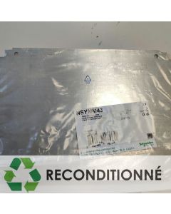 CHÂSSIS PLEIN - ACIER GALVA. - POUR COFFRET H=400XL=300MM || SCHNEIDER ELECTRIC FRANCE NSYMM43 (JAMAIS UTILISÉ, DANS SON EMBALLAGE D'ORIGINE)