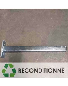 CONSOLE SIMPLE ZINGUE PERFOREE ZN 41*41*2 LONGUEUR 400 TYPE STRUT || WURTH FRANCE SA 0862 009 061 (JAMAIS UTILISÉ, SANS EMBALLAGE)