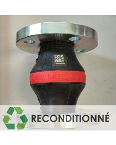 COMPENSATEUR DE DILATATION EPDM ELAFLEX TYPE ERV ANNEAU ROUGE A BRIDE ACIER TOURNANTE BICHROMATEE DN32 PN16 || SFERACO 1501032 (JAMAIS UTILISÉ, DANS SON EMBALLAGE D'ORIGINE)