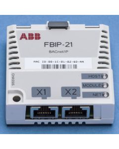 OPTION COMMUNE MODULE DE COMMUNICATION ACH580 - FBIP-21 ADAPTATEUR BACnet IP - ABB 3AXD50000023864